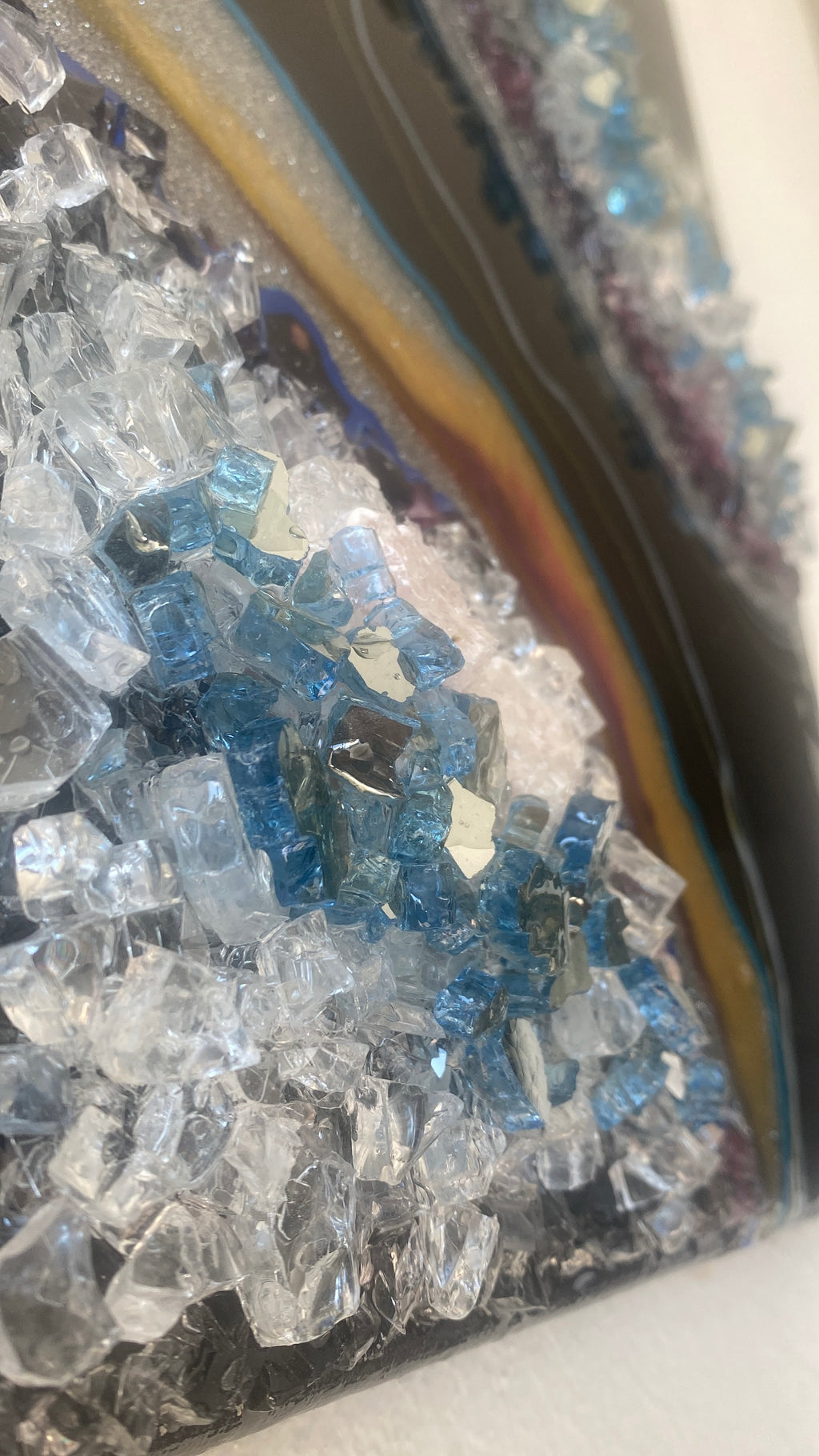 Geode Wall Art On Canvas