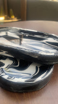 Handcrafted Cement Trays/ Marble Designed/ Speckled Design