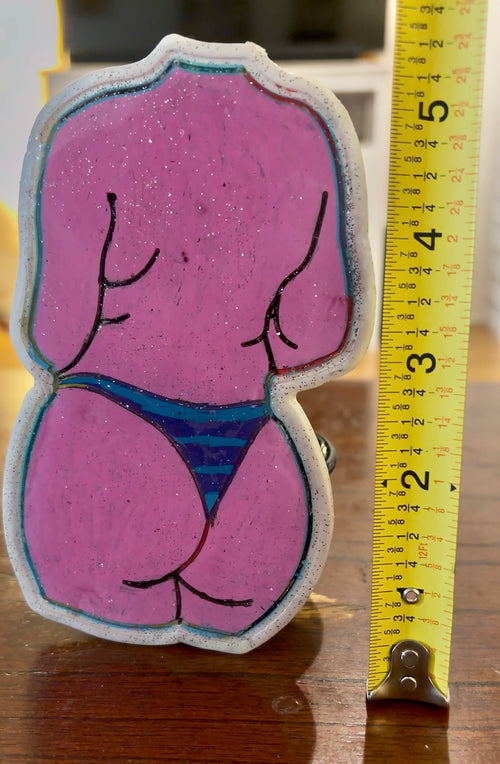 Curvy Woman Wall Hangings in Vibrant Colors