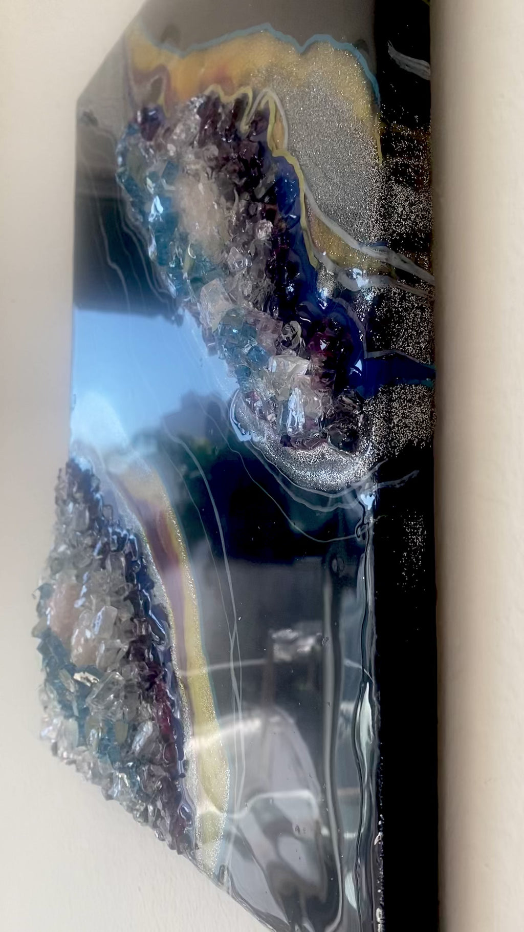Geode Wall Art On Canvas